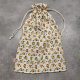 Frissen tartó kenyeres textil zsák, "Mézgyűjtő méhecskék" mintával, Méret: 32x42 cm vagy 25x29 cm