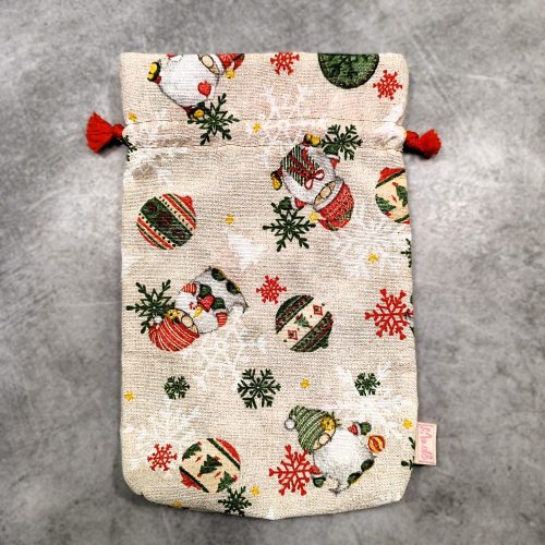 Mikulás  zsák "Fehér Manók"