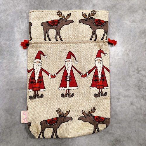 Mikulás/Ajándék zsák "Rudolf"