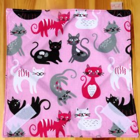   "Franciska"- Újrahasználható, mosható, pamut textil szalvéta, Újraszalvéta, Re-szalvéta, mérete 27x27cm