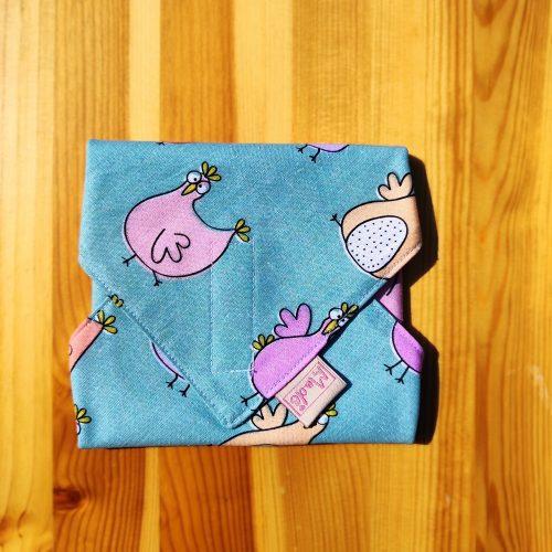 "Kotkoda"- Újrahasználható, mosható, pamut textil szalvéta, Újraszalvéta, Re-szalvéta, mérete 27x27cm