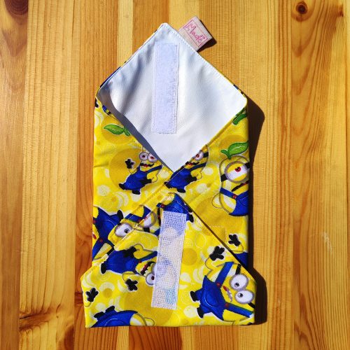 "Minyon"- Újrahasználható, mosható, pamut textil szalvéta, Újraszalvéta, Re-szalvéta, mérete 27x27cm