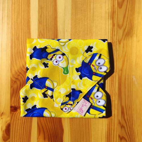 "Minyon"- Újrahasználható, mosható, pamut textil szalvéta, Újraszalvéta, Re-szalvéta, mérete 27x27cm