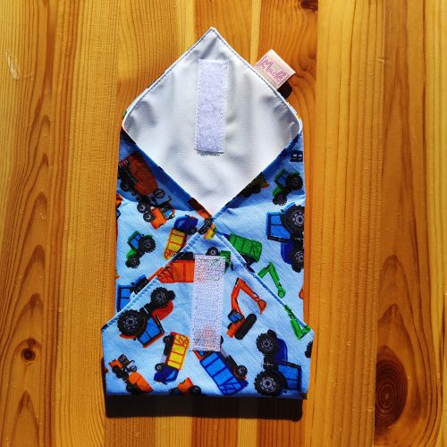 "Öcsém kedvence"- Újrahasználható, mosható, pamut textil szalvéta, Újraszalvéta, Re-szalvéta, mérete 27x27cm