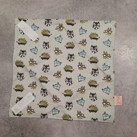   "Süni"- Újrahasználható, mosható, pamut textil szalvéta, Újraszalvéta, Re-szalvéta, mérete 27x27cm