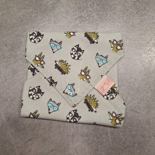 "Süni"- Újrahasználható, mosható, pamut textil szalvéta, Újraszalvéta, Re-szalvéta, mérete 27x27cm
