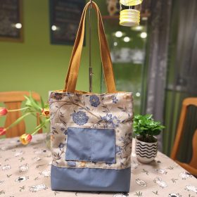 Vászontáska "Rózsakék"