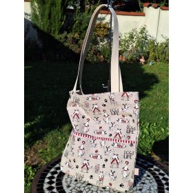 Vászontáska "Kutyaélet"