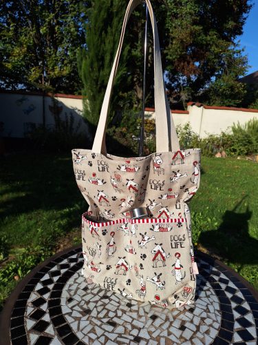 Vászontáska "Kutyaélet"