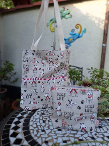 Vászontáska "Kutyaélet"